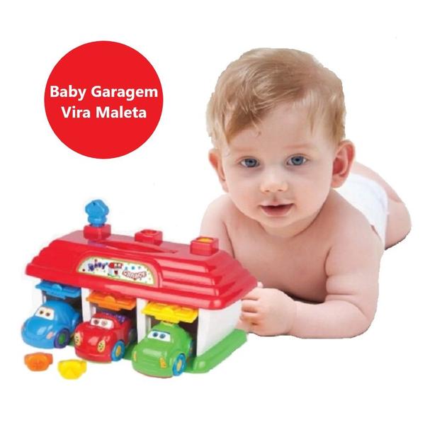 Imagem de Brinquedo Baby Garagem e Car Diversão Garantida para Bebes