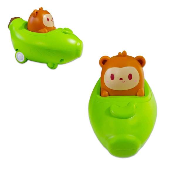 Imagem de Brinquedo Banana Car Carrinho De Fricçao Verde