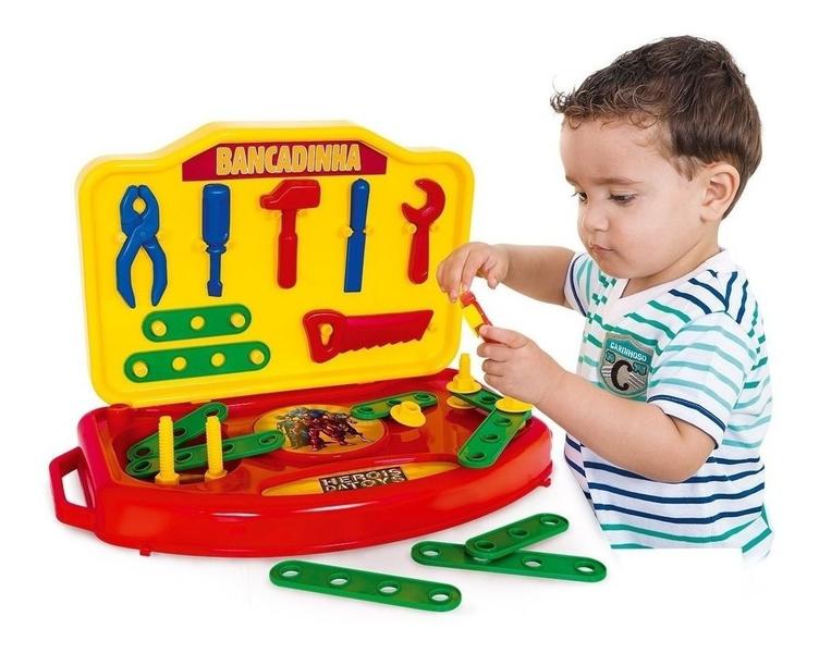 Imagem de Brinquedo Bancadinha Ferramentas De Plástico Super Toys 420