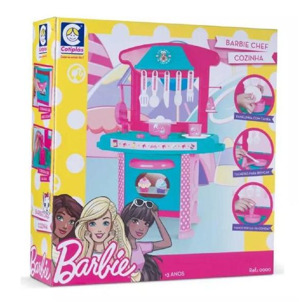 Imagem de Brinquedo Barbie Chef Cozinha Cotiplás 2228