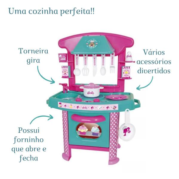 Imagem de Brinquedo Barbie Chef Cozinha Cotiplás 2228