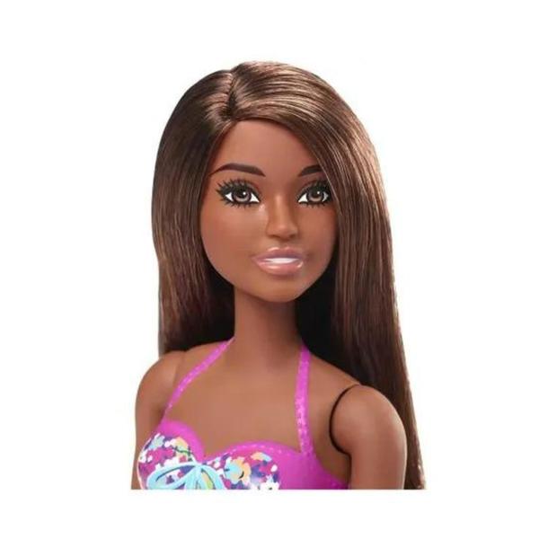 Imagem de Brinquedo Barbie Negra Original com Piscina da Mattel GHL92
