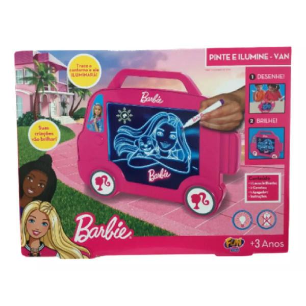 Imagem de Brinquedo Barbie Pinte E Ilumine Van F0123-6 Colorir