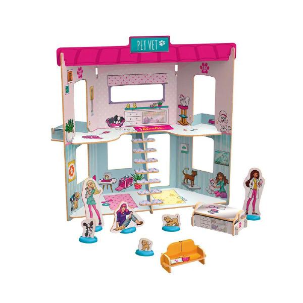 Brinquedo Barbie Playset Pet Vet Xalingo - 2319.8 Imagem de Brinquedo Barbie Playset Pet Vet Xalingo - 2319.8