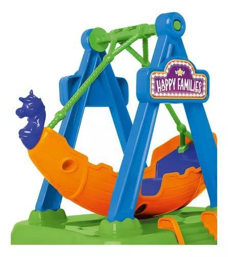 Brinquedo Barco Happy Families Parque de Diversão Com Boneco - Samba Toys Imagem de Brinquedo Barco Happy Families Parque de Diversão Com Boneco