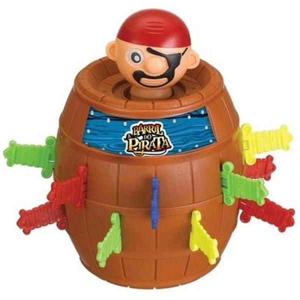 Imagem de Brinquedo Barril Do Pirata Pula Pirata