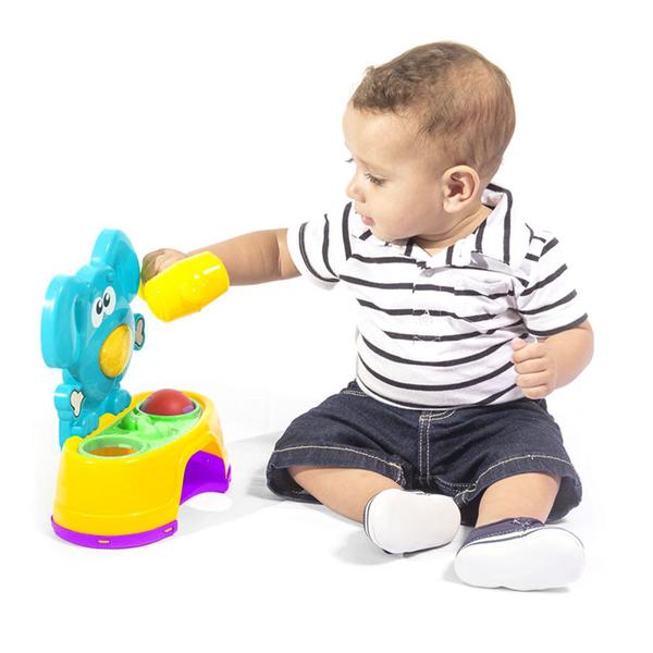 Imagem de Brinquedo Bate Martelo Dog Infantil Bebê 242 Jp Brink