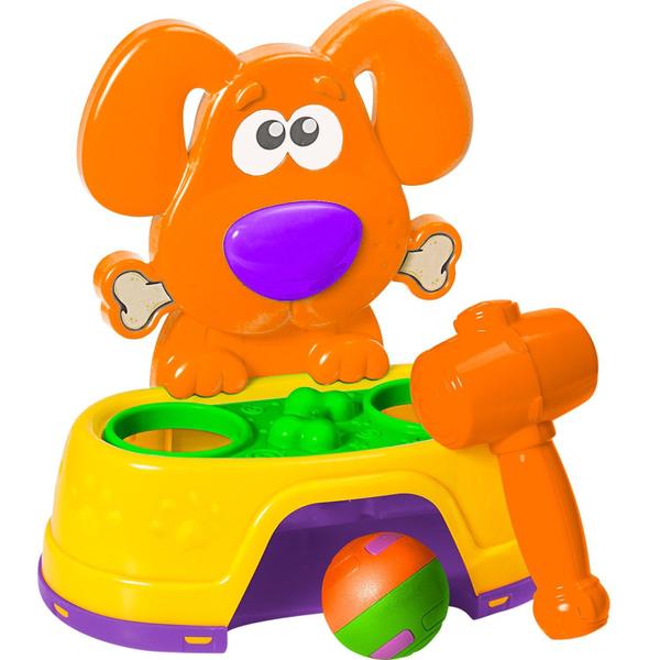 Imagem de Brinquedo Bate Martelo Dog Infantil Bebê 242 Jp Brink