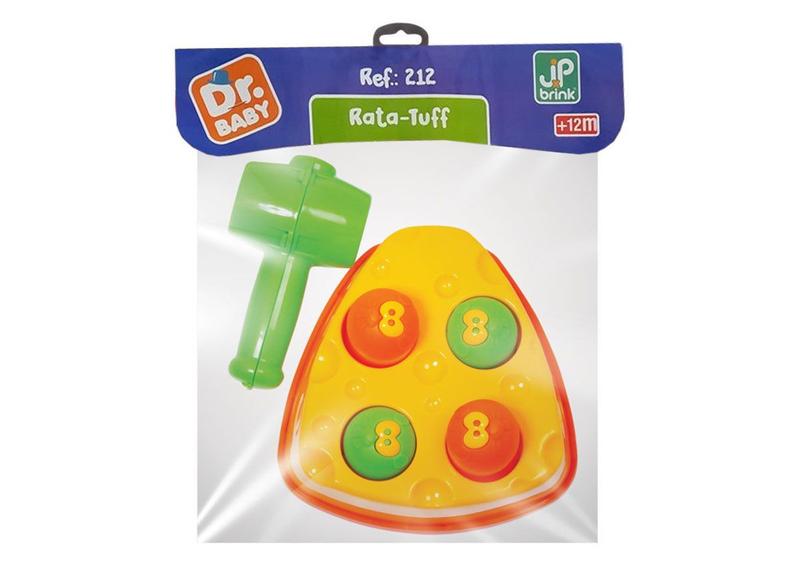 Brinquedo Bate Martelo Ratinhos Infantil 212 - Jp Brink Imagem de Brinquedo Bate Martelo Ratinhos Infantil 212 - Jp Brink