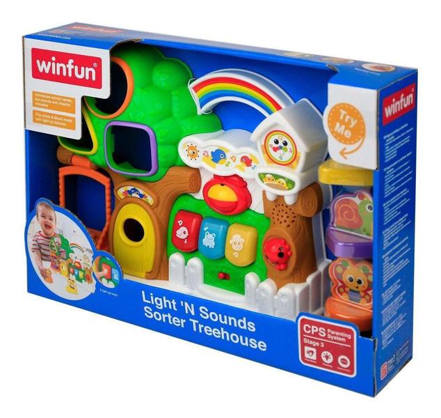 Imagem de Brinquedo Bebê Casinha Da Árvore Luz Som Winfun