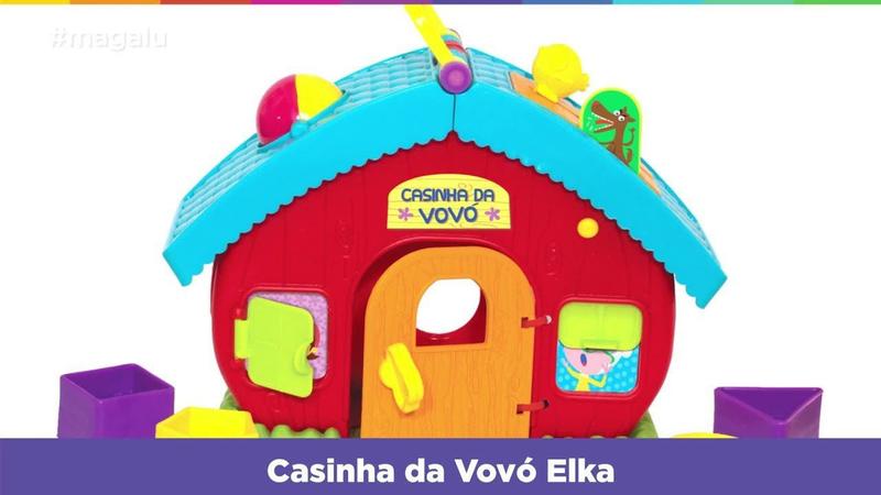 Brinquedo Bebe Casinha Da Vovó Encaixe As Formas 1052 Elka Imagem de Brinquedo Bebe Casinha Da Vovó Encaixe As Formas 1052 Elka