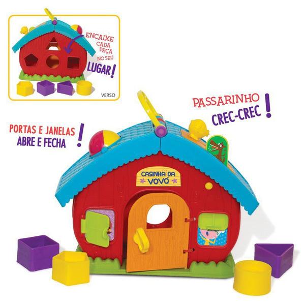 Brinquedo Bebe Casinha Da Vovó Encaixe As Formas 1052 Elka Imagem de Brinquedo Bebe Casinha Da Vovó Encaixe As Formas 1052 Elka