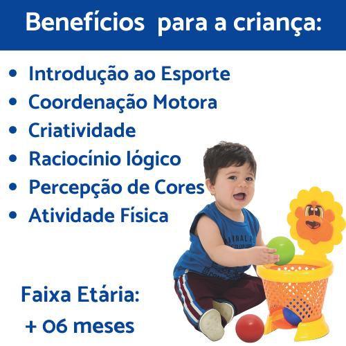 Imagem de Brinquedo Bebê Educativo Didatico Basquete 1 Ano Interativo Presente Menino Menina 6 meses Criança