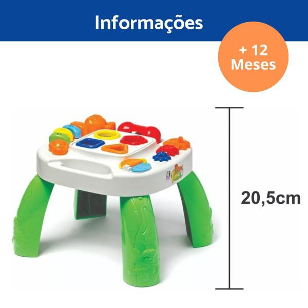 Imagem de Brinquedo Bebê Infantil Mesa Didática Presente Criança Menino Menina 1 ano