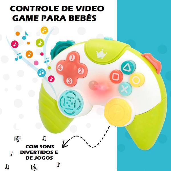 Imagem de Brinquedo Bebê Musical Controle Vídeo Game Luzes Interativo