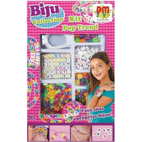 Imagem de Brinquedo Biju Collection Kit Pop Trend Dm Toys Dmt6318