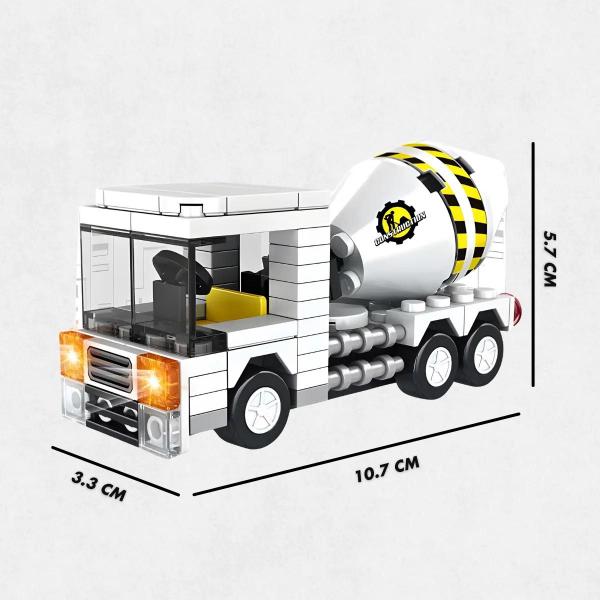 Imagem de Brinquedo Blocos de Construção Carro Misturador de Cimento