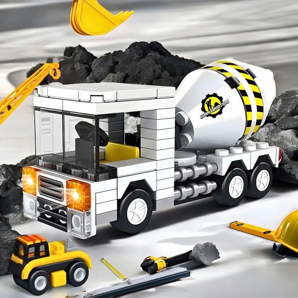 Imagem de Brinquedo Blocos de Construção Lego Betoneira com 93 Peças