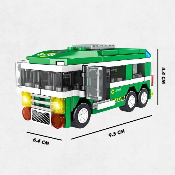 Brinquedo Blocos de Construção Ônibus - Top Kids Imagem de Brinquedo Blocos de Construção Ônibus