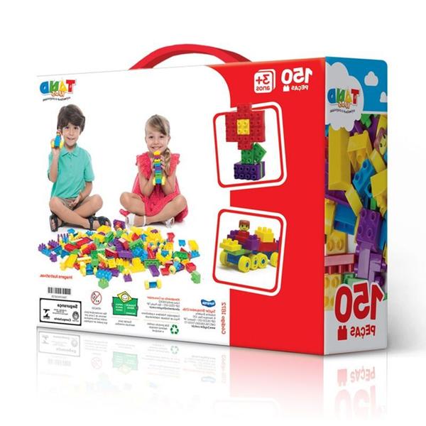 Brinquedo Blocos De Montar Tand Kids 150 Peças - Toyster Imagem de Brinquedo Blocos De Montar Tand Kids 150 Peças - Toyster