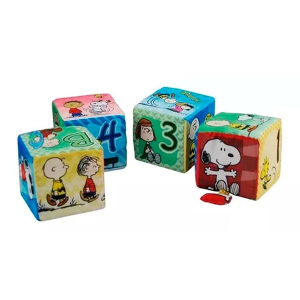 Imagem de Brinquedo Blocos Macios Snoopy Peanuts