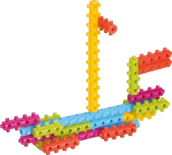 Imagem de Brinquedo blocos montar infantil pinos mágicos 500 pçs elka