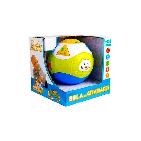 Imagem de Brinquedo Bola De Atividades Aprender E Brincar Zoop Toys