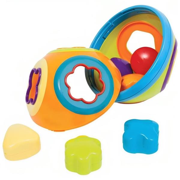 Imagem de Brinquedo Bola Formas De Encaixe Baby 11394 - Buba