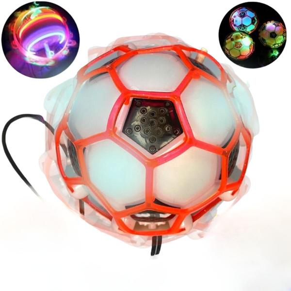 Imagem de Brinquedo Bola Maluca Pula Vibra Com Luz De Led