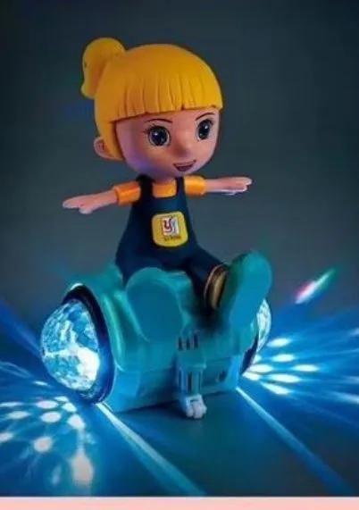 Imagem de Brinquedo Boneca Hoverboard Com Luz E Som Gira 360