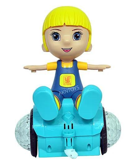 Imagem de Brinquedo Boneca  Hoverboard Com Luz E Som Gira 360