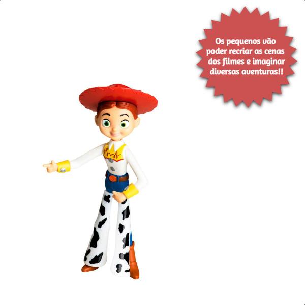 Imagem de Brinquedo Boneca Jessie Toy Story Colecionável de Vinil Atóxico Figura de Ação Lider Brinquedos +3 anos - 2590