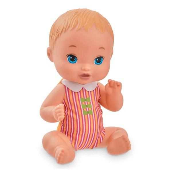 Imagem de Brinquedo Boneca Little Mommy Papinha Loira c/ Acessórios