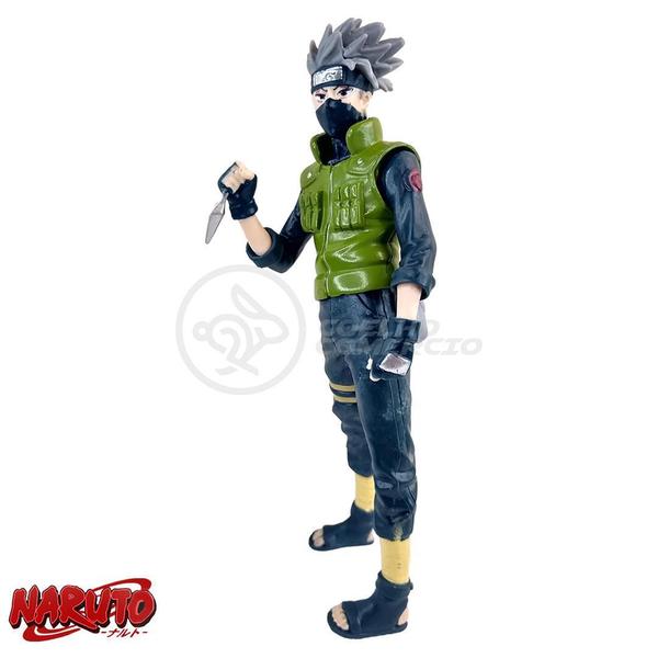 Imagem de Brinquedo Boneco Action Figure Kakashi Hatake Sharingan 18Cm