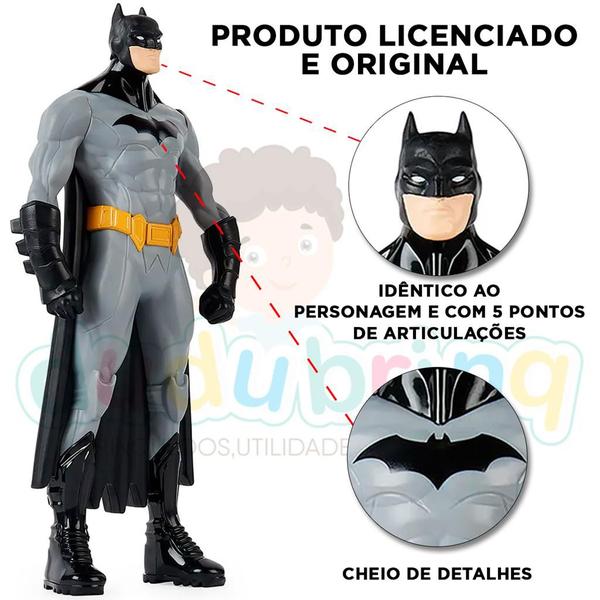 Imagem de Brinquedo Boneco Figura Articulada Do Batman 24 Cm Clássico