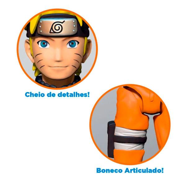 Imagem de Brinquedo Boneco Naruto Uzumaki 24CM - Naruto Shippuden