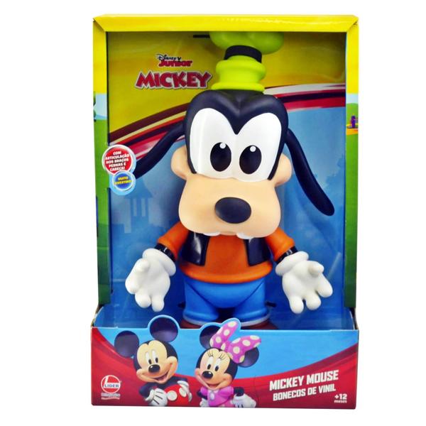 Imagem de Brinquedo Boneco Pateta Turma Do Mickey Disney Jr - Lider Brinquedos