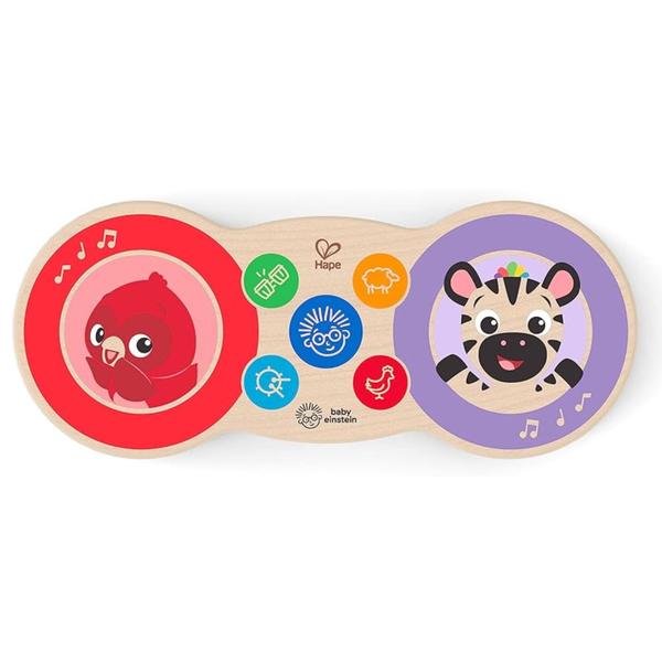 Imagem de Brinquedo Bongô Tambor Musical Colorido Infantil com Som - Magic Touch - Hape Xalingo 67687