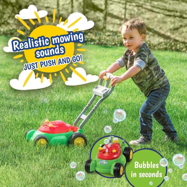 Imagem de Brinquedo Bubble Lawn Mower Sunny Days Maxx Bubbles com solução