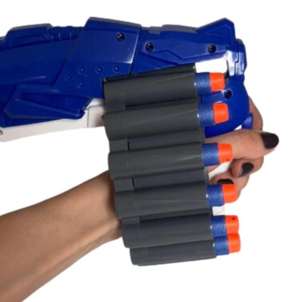 Imagem de Brinquedo c/ Inmetro Lança Dardos Rival Nerf Super Shoot