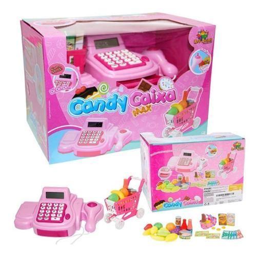 Imagem de Brinquedo Caixa De Mercado Candy Max Crianças Luzes E Sons