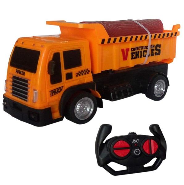 Imagem de Brinquedo Caminhão Basculante de Controle Remoto Total - Toy King