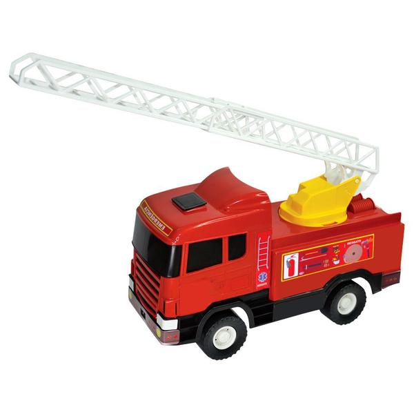 Brinquedo Caminhão De Bombeiro Infantil - Apolo - Apolo Brinquedos Imagem de Brinquedo Caminhão De Bombeiro Infantil - Apolo