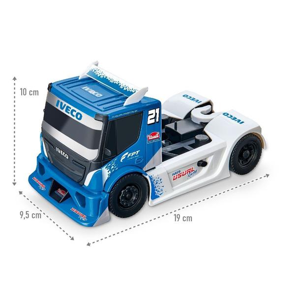 Imagem de Brinquedo Caminhão Equipe Iveco Racing Copa Truck - Usual Brinquedos