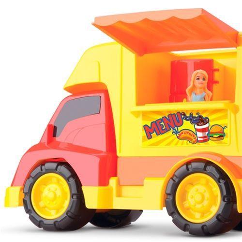 Imagem de Brinquedo Caminhão Hamburguer Da Judy Com Boneca Food Truck - Samba Toys