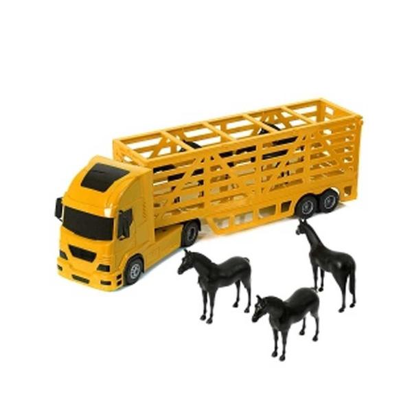 Imagem de Brinquedo Caminhão Haras Silmar Ref.6610 - Amarelo