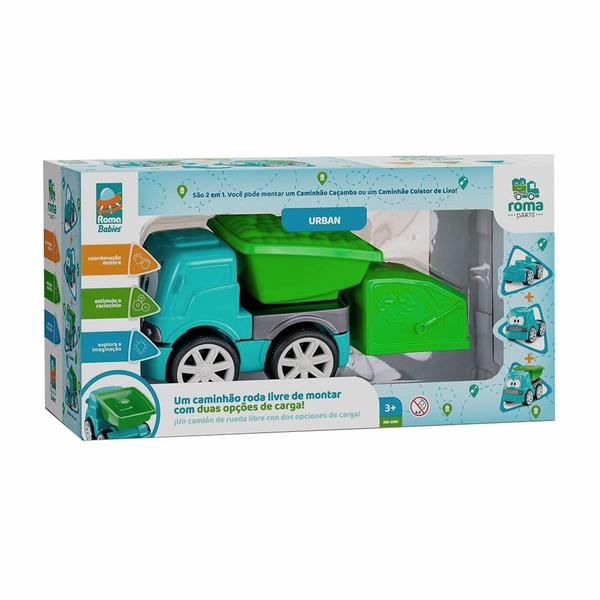 Imagem de Brinquedo Caminhão para Montar Urban Roma Parts - 0290