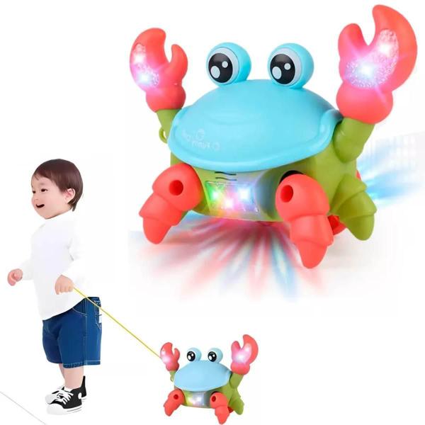Brinquedo Caranguejo Siri Fujão Dançante Com Led E Musica - Company kids Imagem de Brinquedo Caranguejo Siri Fujão Dançante Com Led E Musica