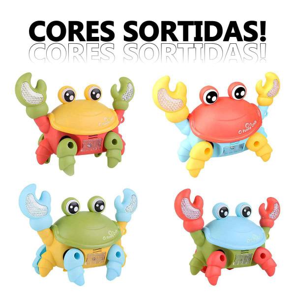 Brinquedo Caranguejo Siri Fujão Dançante Com Led E Musica - Company kids Imagem de Brinquedo Caranguejo Siri Fujão Dançante Com Led E Musica