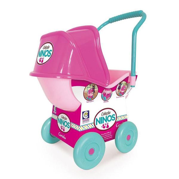 Imagem de Brinquedo Carrinho de bebê Cotiplas Coleção Ninos - 2215